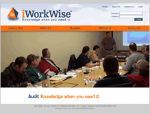 Tablet Screenshot of iworkwise.com